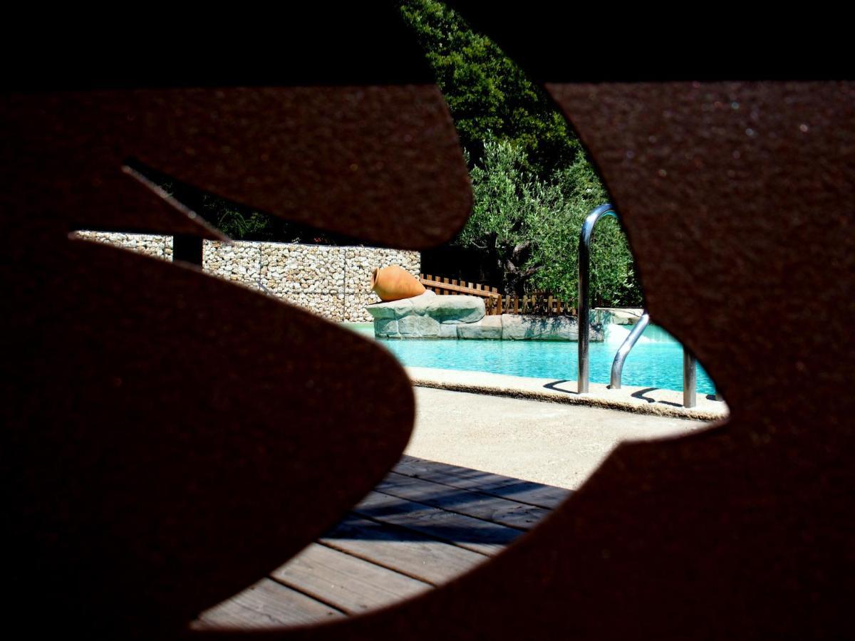 Camping Mas Du Sartre Saint Alban Auriolles Buitenkant foto