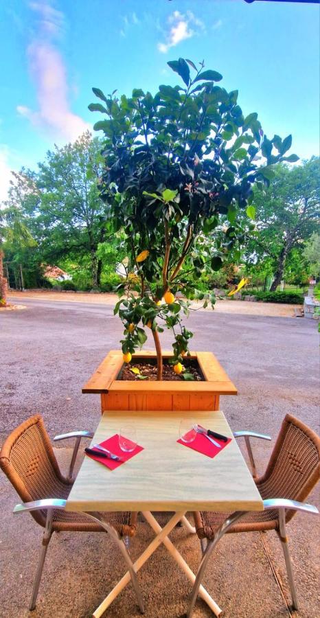 Camping Mas Du Sartre Saint Alban Auriolles Buitenkant foto